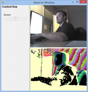 Kinect For Windows Sample - ScreenShot